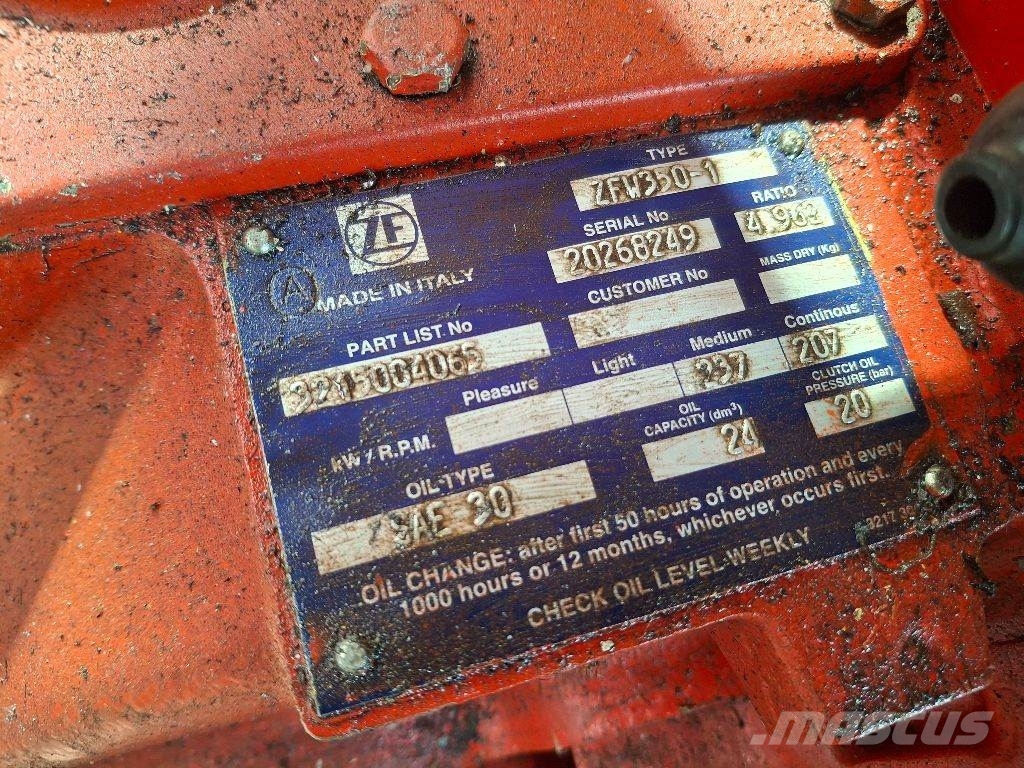 Scania DI13 080M 엔진