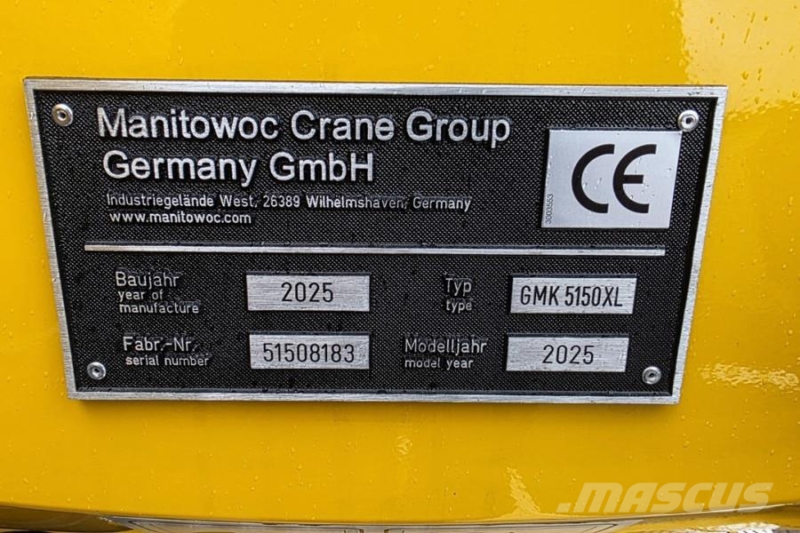 Grove GMK5150XL Available For Rent, Dutch Registration, Terepdaruk
