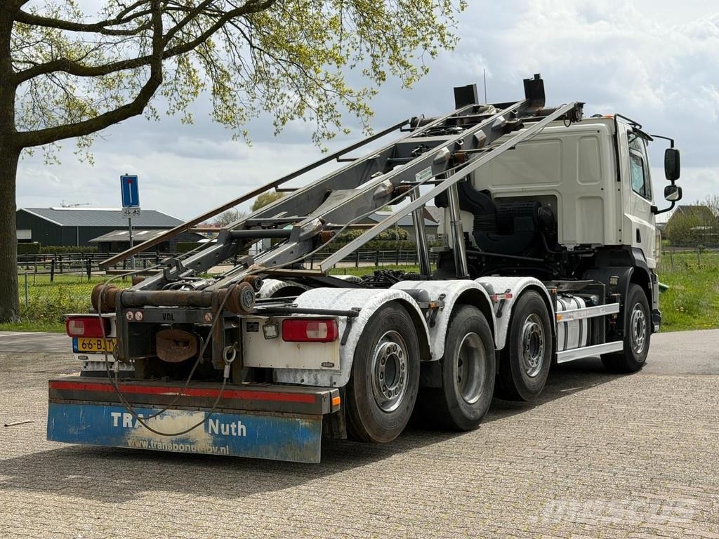 DAF CF 410 FAQ 8x2!!EURO6!!CABLE SYSTEM!! NL TRUCK شاحنات الرافعات الخطافية