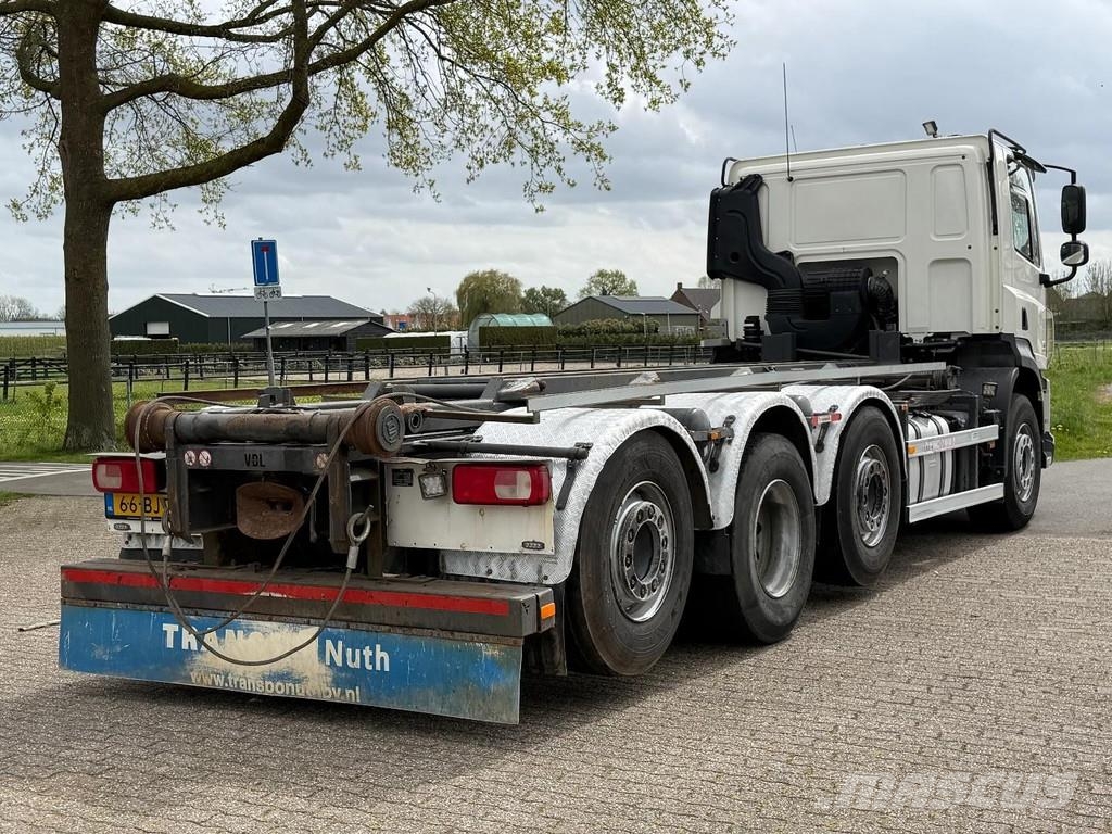 DAF CF 410 FAQ 8x2!!EURO6!!CABLE SYSTEM!! NL TRUCK شاحنات الرافعات الخطافية