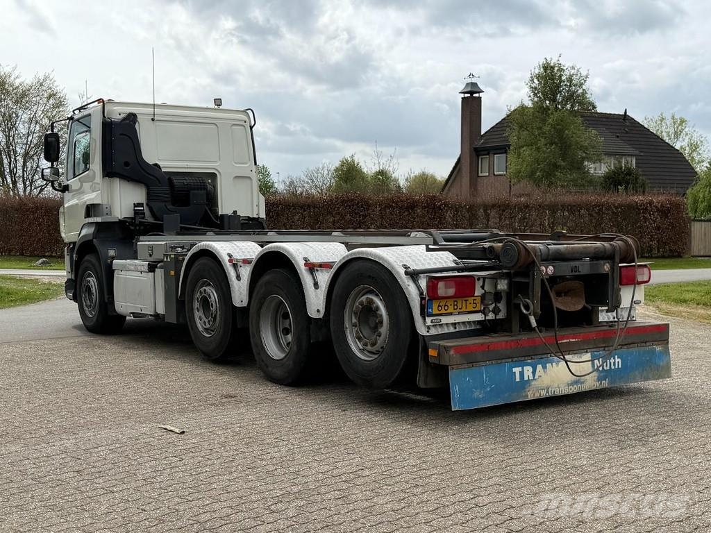 DAF CF 410 FAQ 8x2!!EURO6!!CABLE SYSTEM!! NL TRUCK شاحنات الرافعات الخطافية