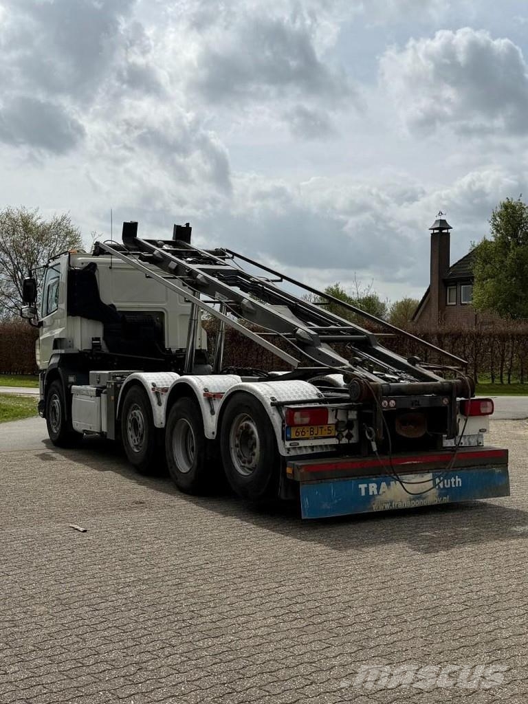 DAF CF 410 FAQ 8x2!!EURO6!!CABLE SYSTEM!! NL TRUCK شاحنات الرافعات الخطافية