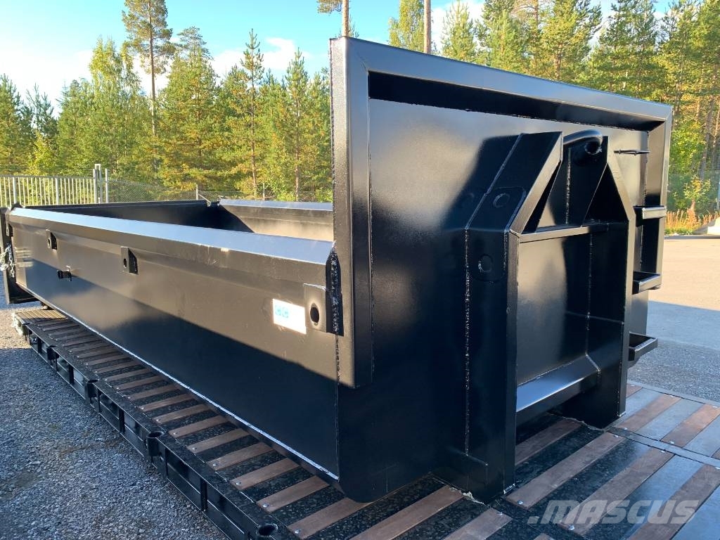 Lastväxlarflak Hardox grusflak 6m 13m3 schaktflak Demonterbare/wirehejs