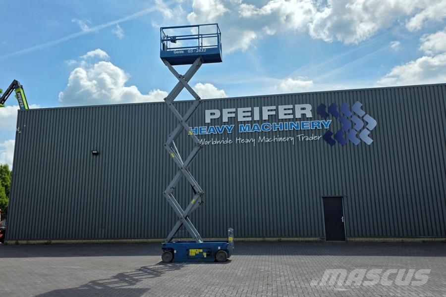 Genie GS2632 Electric, 10m Working Height, 227kg Capacit Schaarhoogwerkers