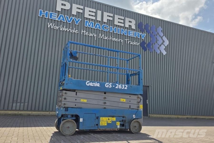 Genie GS2632 Electric, 10m Working Height, 227kg Capacit Schaarhoogwerkers