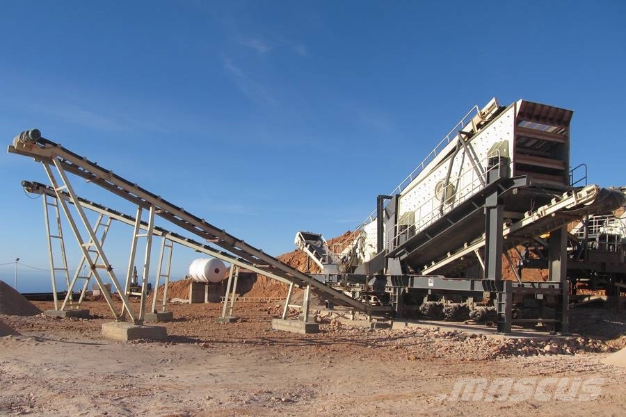 Liming Trituradora Móvil Portátil de Piedra Caliza 200tph Britadores móveis