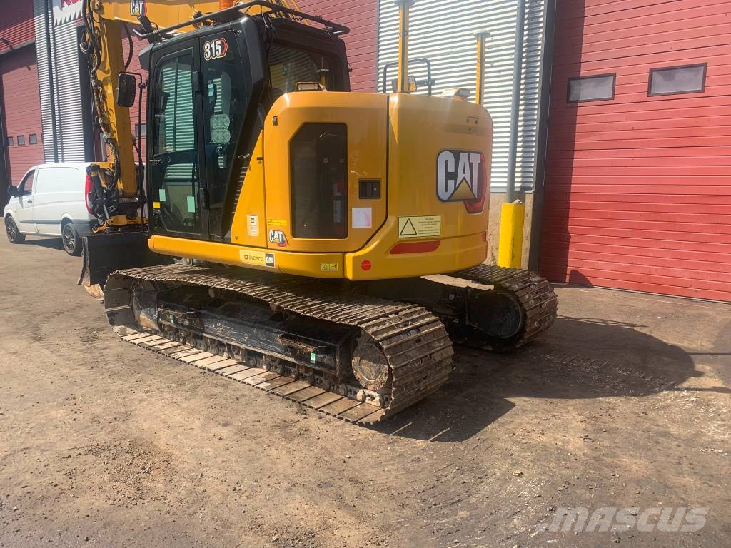 CAT 315 NextGen / 3D, Engcon, Rasvari, 3 kauhaa Escavatori cingolati