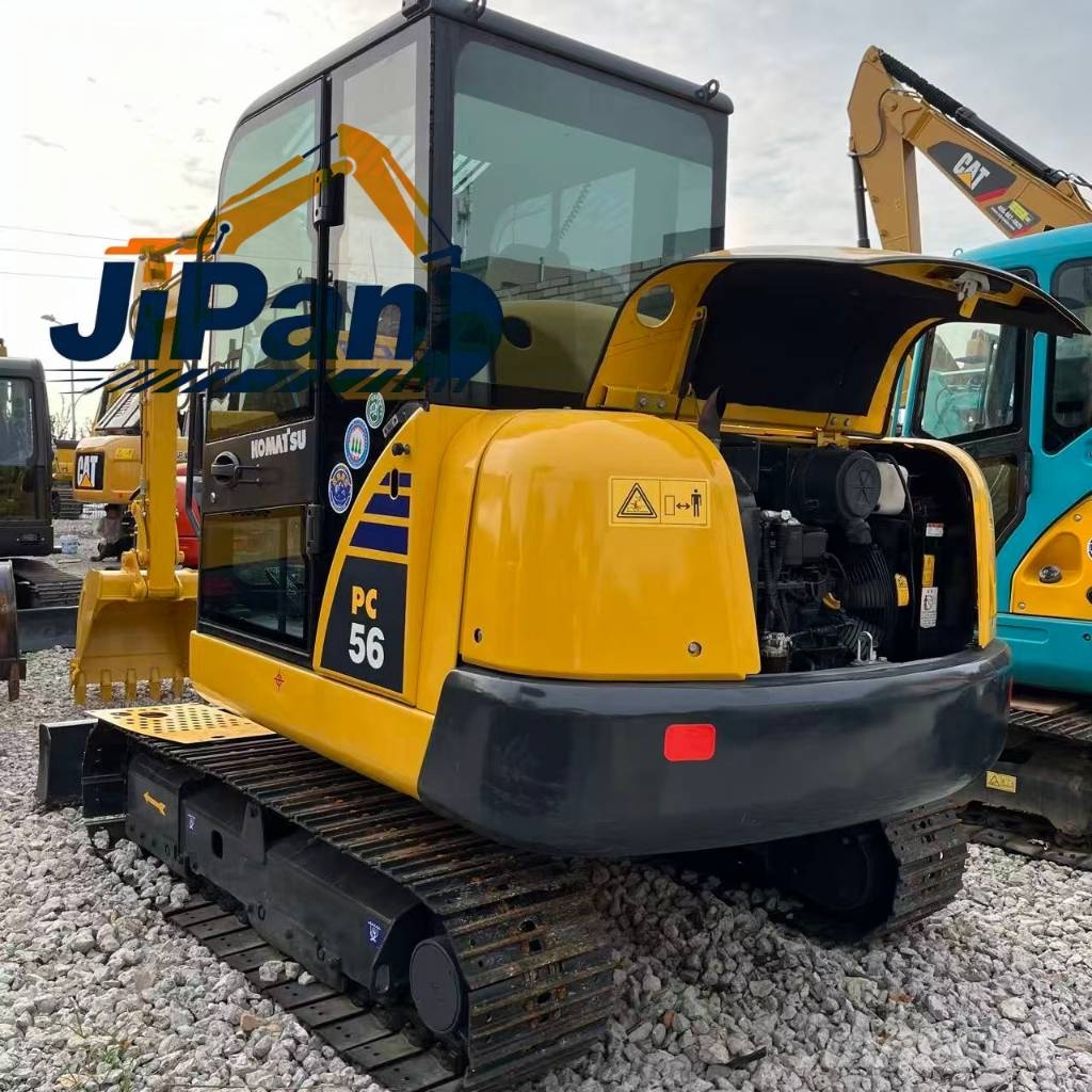 Komatsu PC 56 小型挖土機/掘鑿機<7t(小型挖掘機)