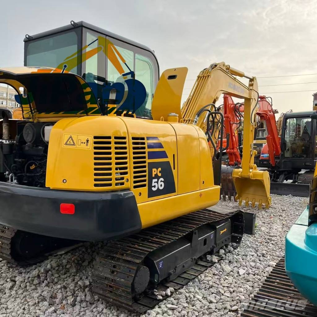 Komatsu PC 56 小型挖土機/掘鑿機<7t(小型挖掘機)