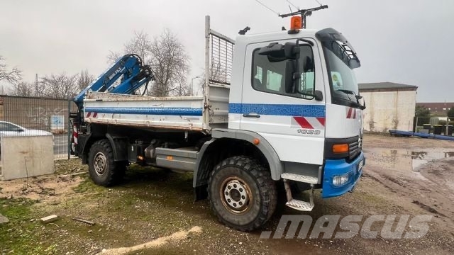 Mercedes-Benz Atego 1023/Atlas 75.2 /4x4 شاحنات الرافعات