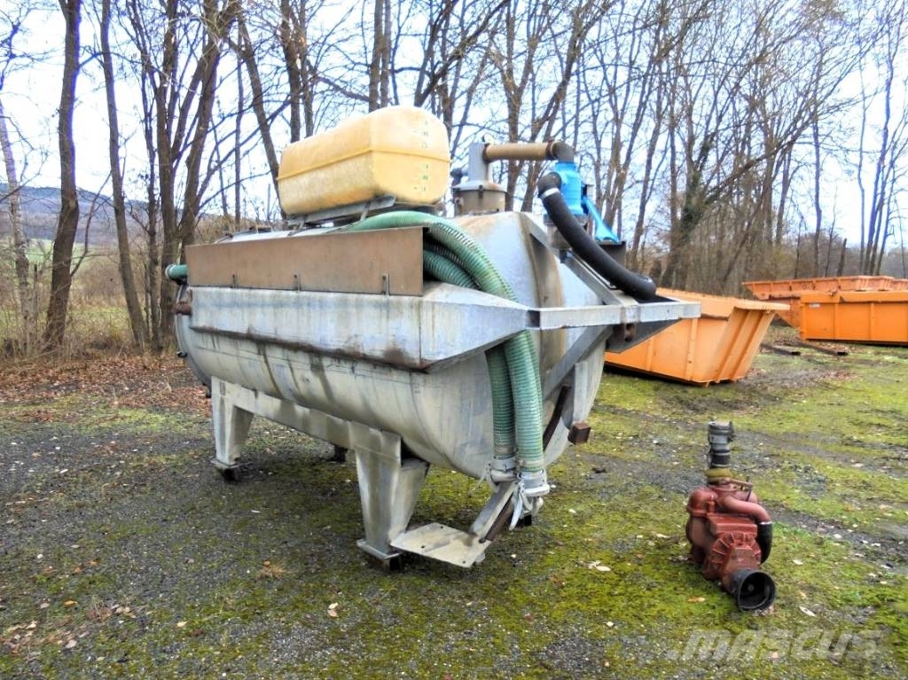 Müller-Mitteltal CHK Vakuumfass mit Pumpe Contenedores cisterna