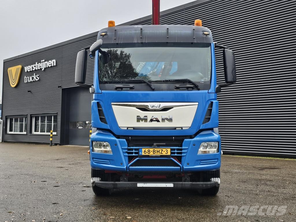 MAN TGS 47.440 BBL / 10X4 HOOKLIFT + Z CRANE Φορτηγά με Γερανό