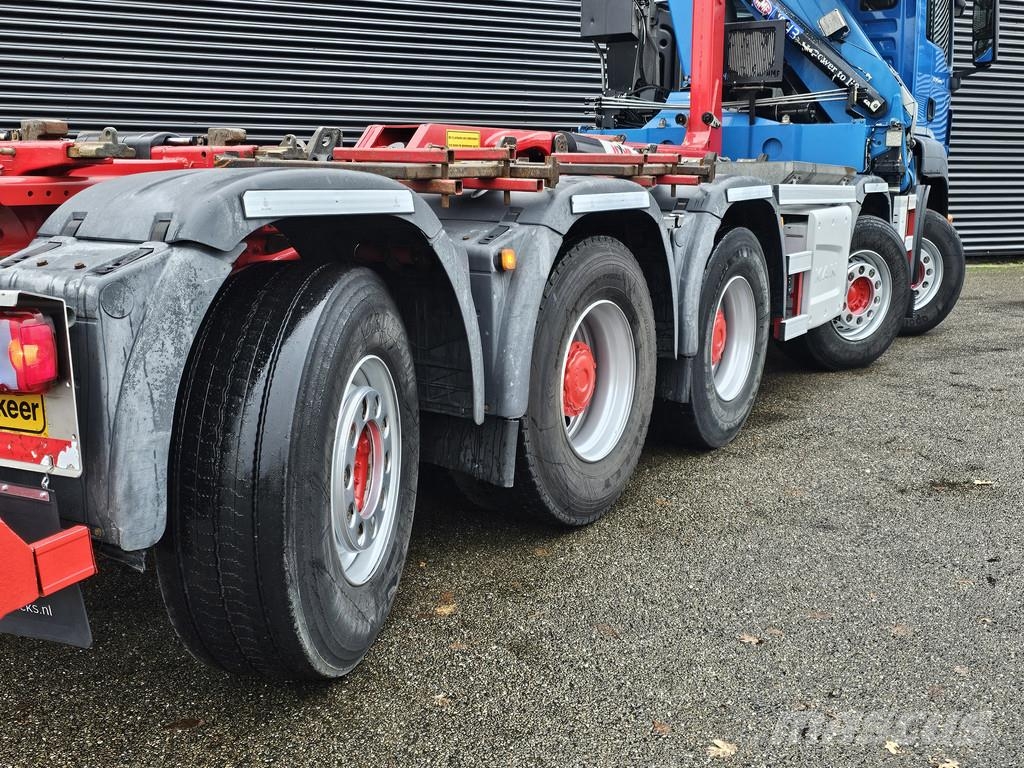MAN TGS 47.440 BBL / 10X4 HOOKLIFT + Z CRANE Φορτηγά με Γερανό