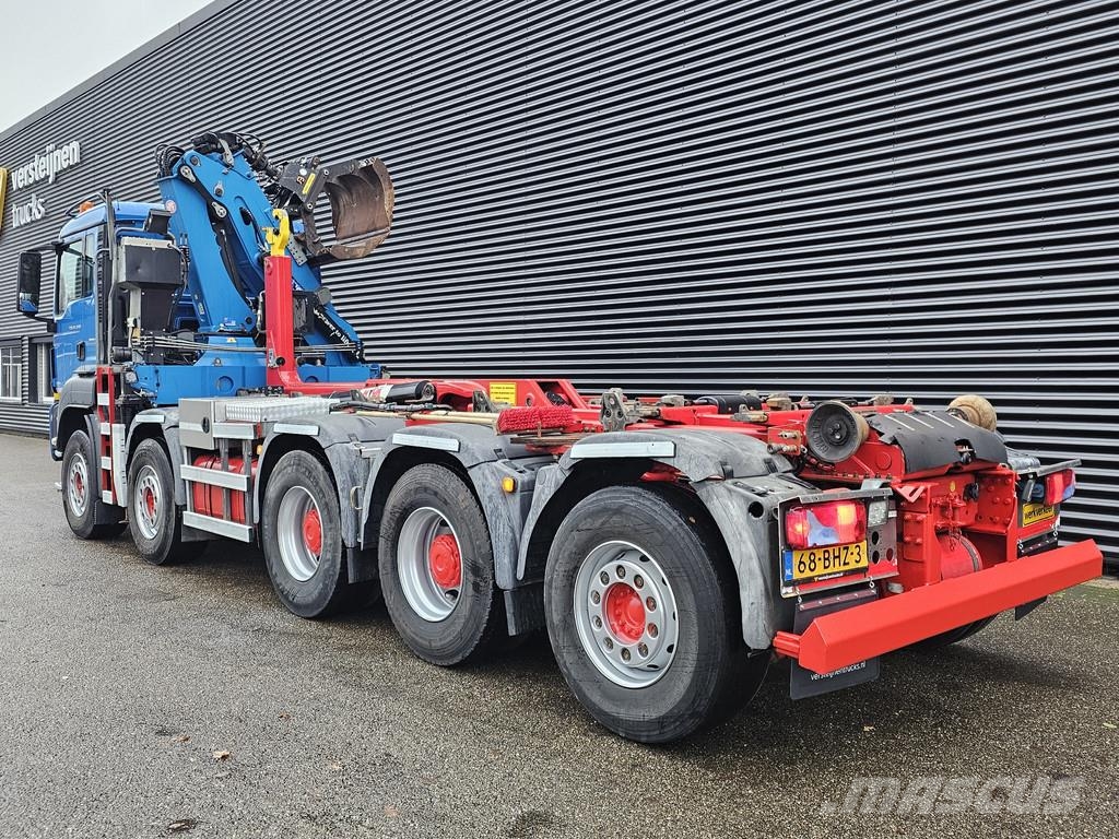 MAN TGS 47.440 BBL / 10X4 HOOKLIFT + Z CRANE Φορτηγά με Γερανό