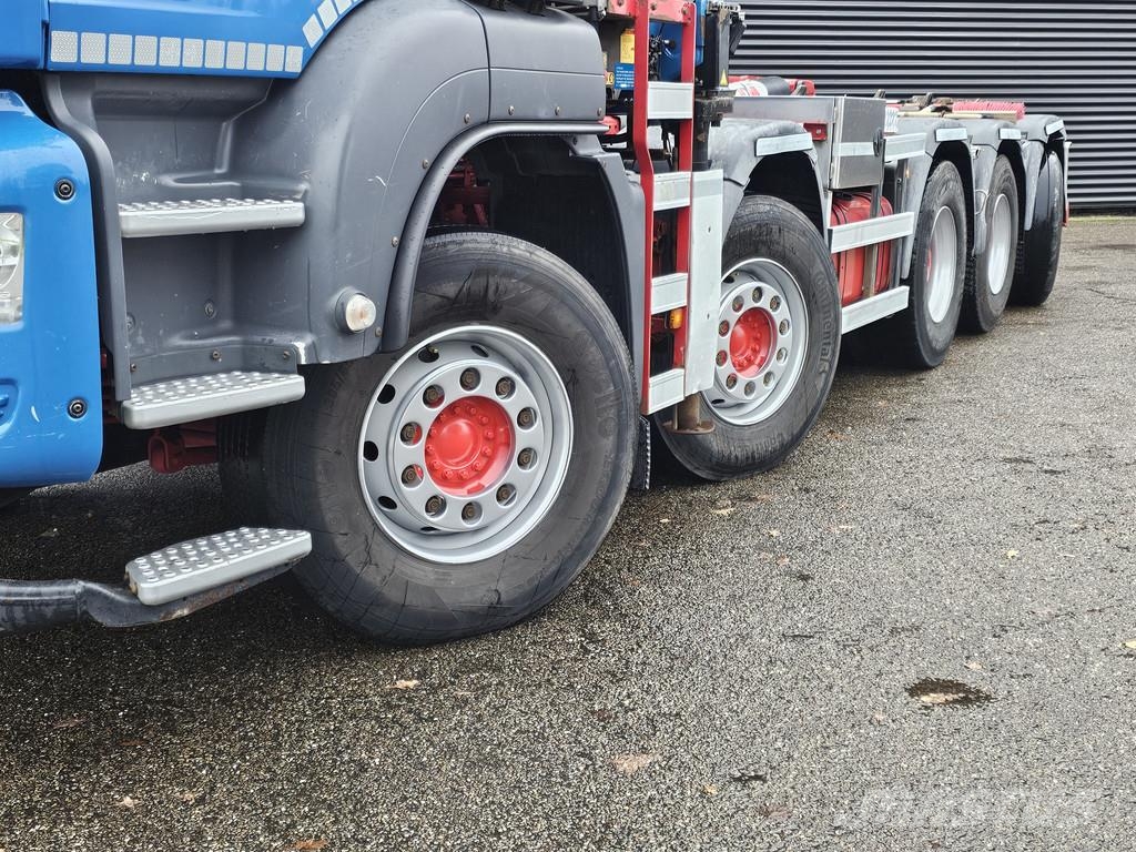 MAN TGS 47.440 BBL / 10X4 HOOKLIFT + Z CRANE Φορτηγά με Γερανό