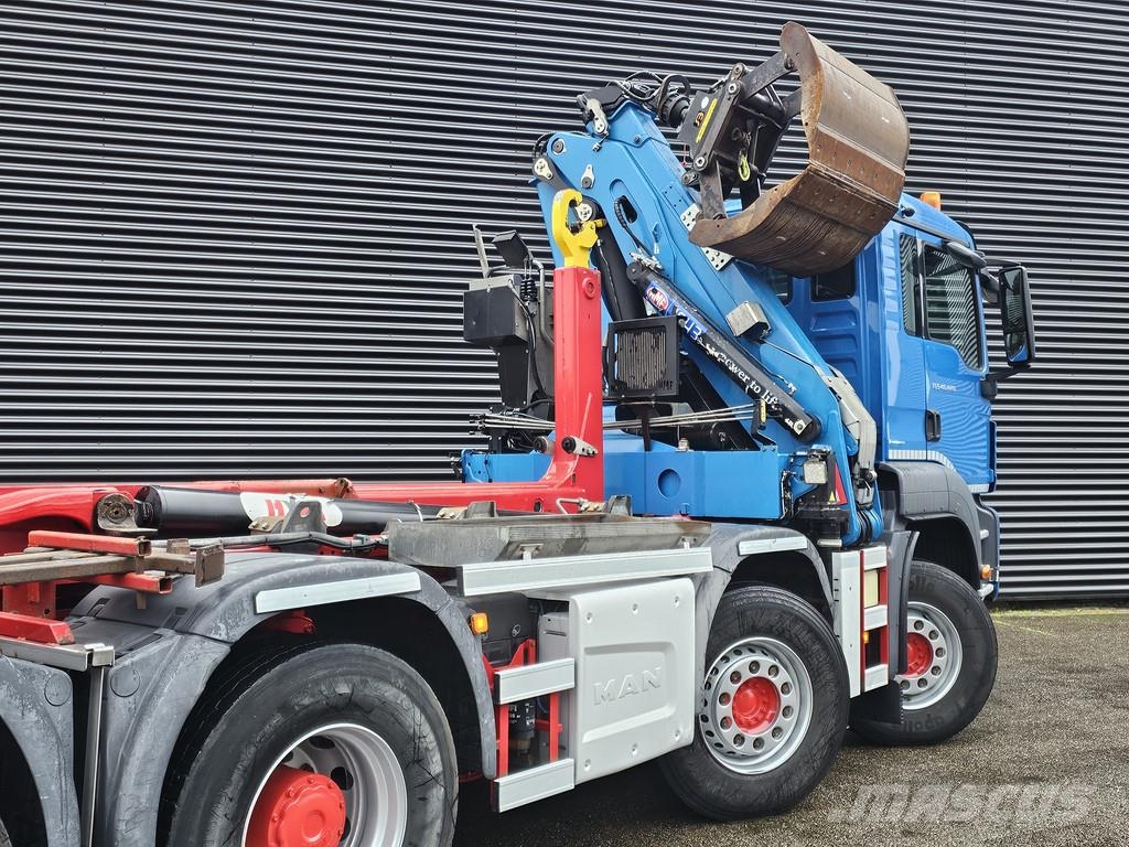 MAN TGS 47.440 BBL / 10X4 HOOKLIFT + Z CRANE Φορτηγά με Γερανό