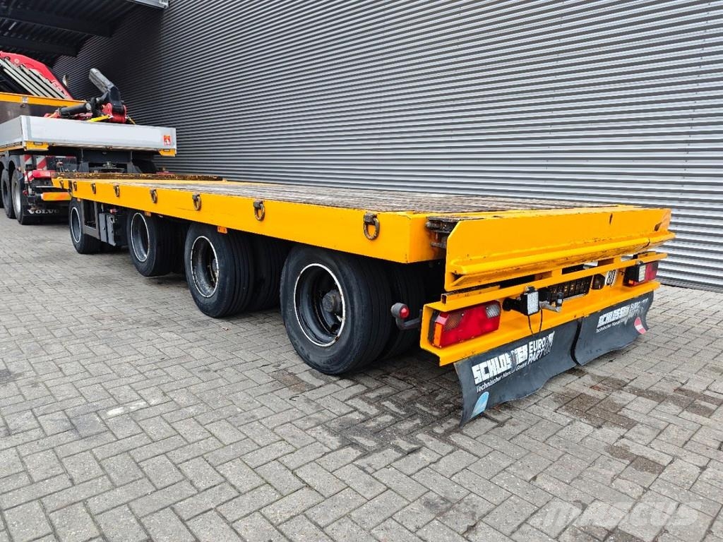 Renders TAN 4-2L Liftaxle Twistlocks German Trailer! Pritschenanhänger