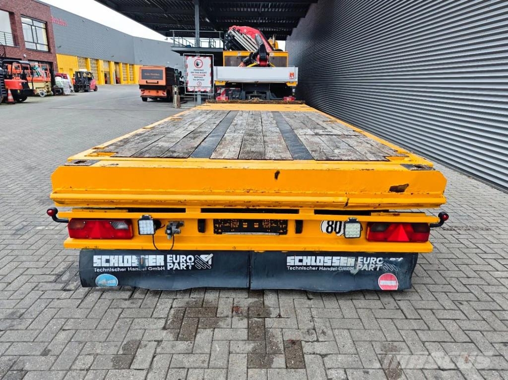 Renders TAN 4-2L Liftaxle Twistlocks German Trailer! Pritschenanhänger