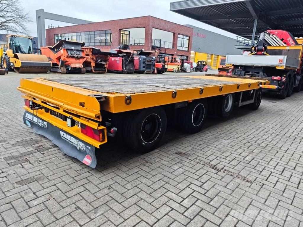 Renders TAN 4-2L Liftaxle Twistlocks German Trailer! Pritschenanhänger