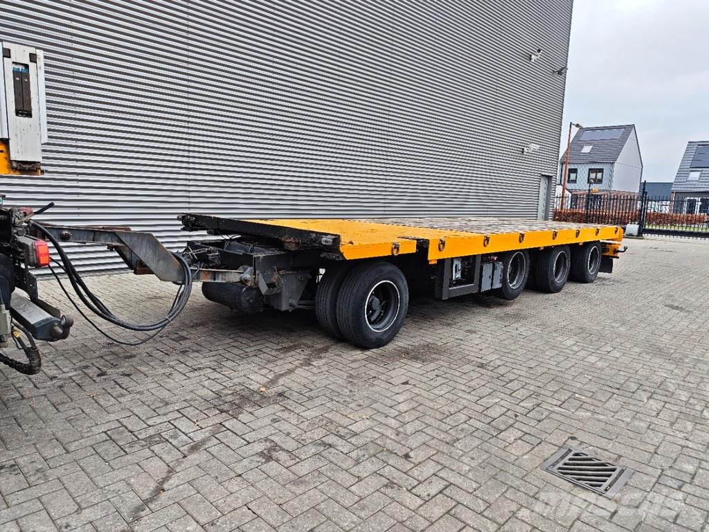 Renders TAN 4-2L Liftaxle Twistlocks German Trailer! Pritschenanhänger