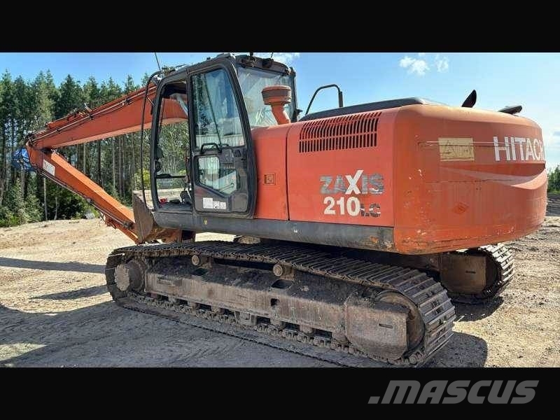 Hitachi ZX210LC-3 Grävmaskiner med lång räckvidd