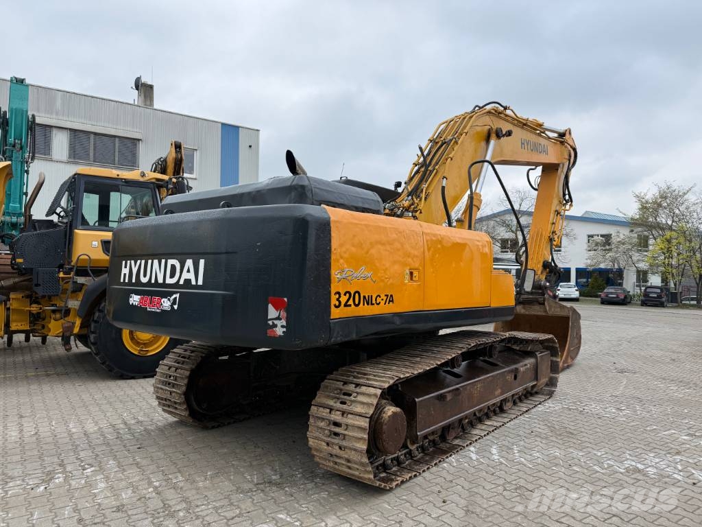 Hyundai R320 NLC-7A Kettenbagger OQ80 Bageri guseničari