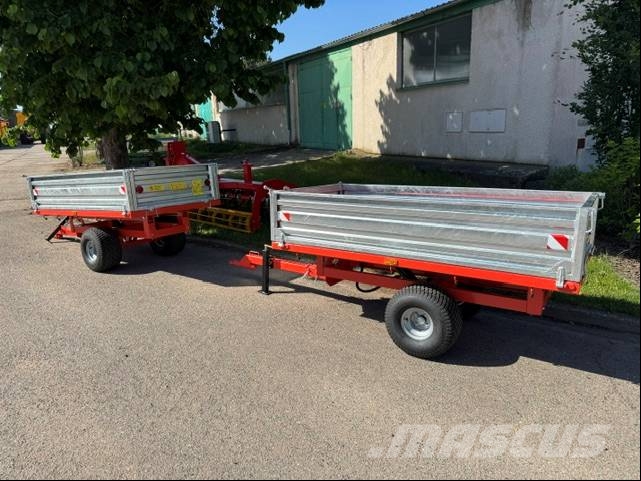 Hydraulicky sklopný vozík za malotraktor HT15 Kiper prikolice