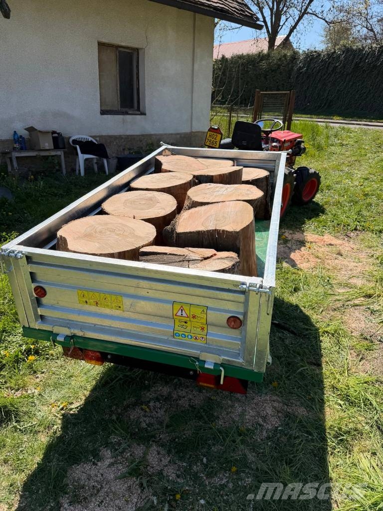 Hydraulicky sklopný vozík za malotraktor HT15 Kiper prikolice