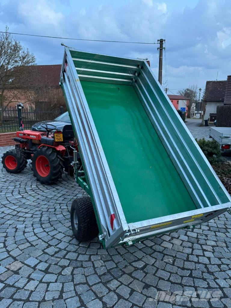 Hydraulicky sklopný vozík za malotraktor HT15 Kiper prikolice