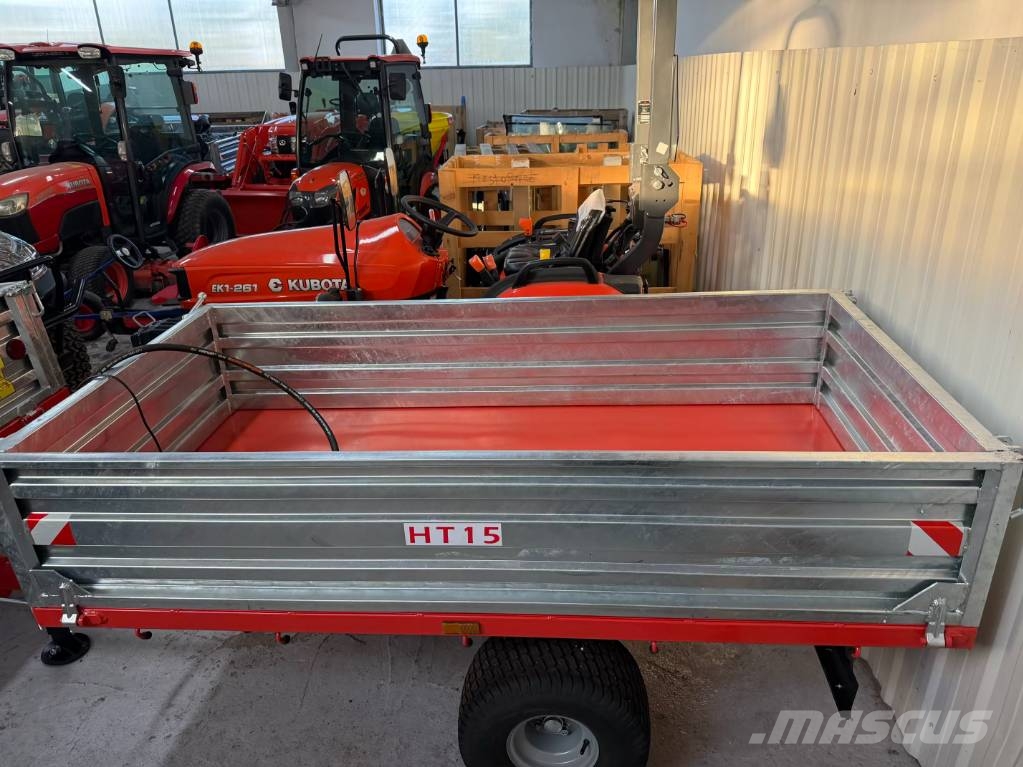 Hydraulicky sklopný vozík za malotraktor HT15 Kiper prikolice