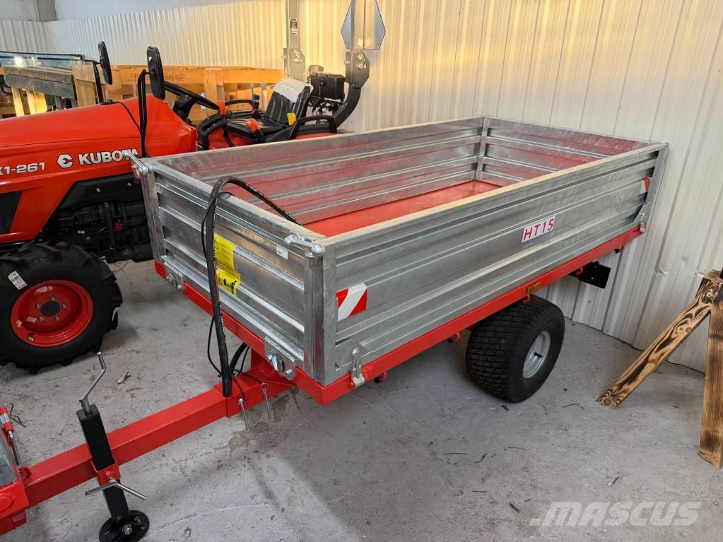 Hydraulicky sklopný vozík za malotraktor HT15 Kiper prikolice