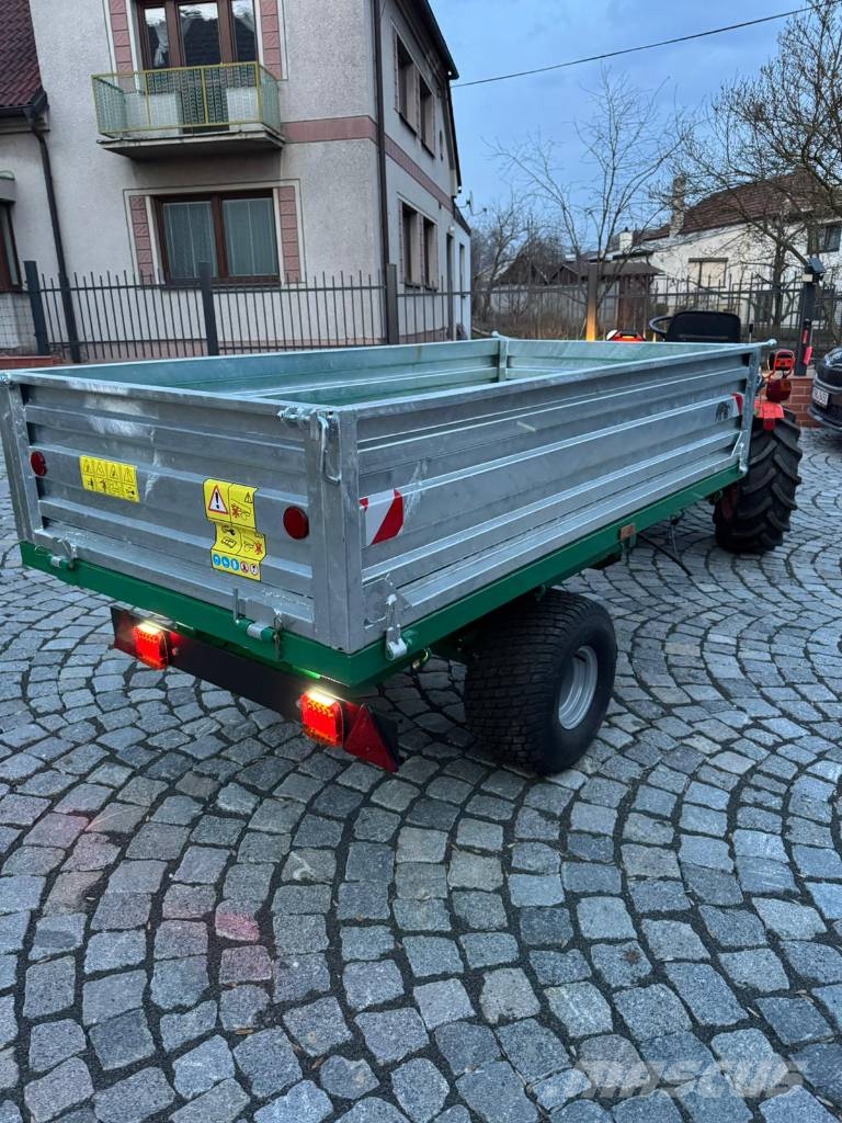 Hydraulicky sklopný vozík za malotraktor HT15 Kiper prikolice