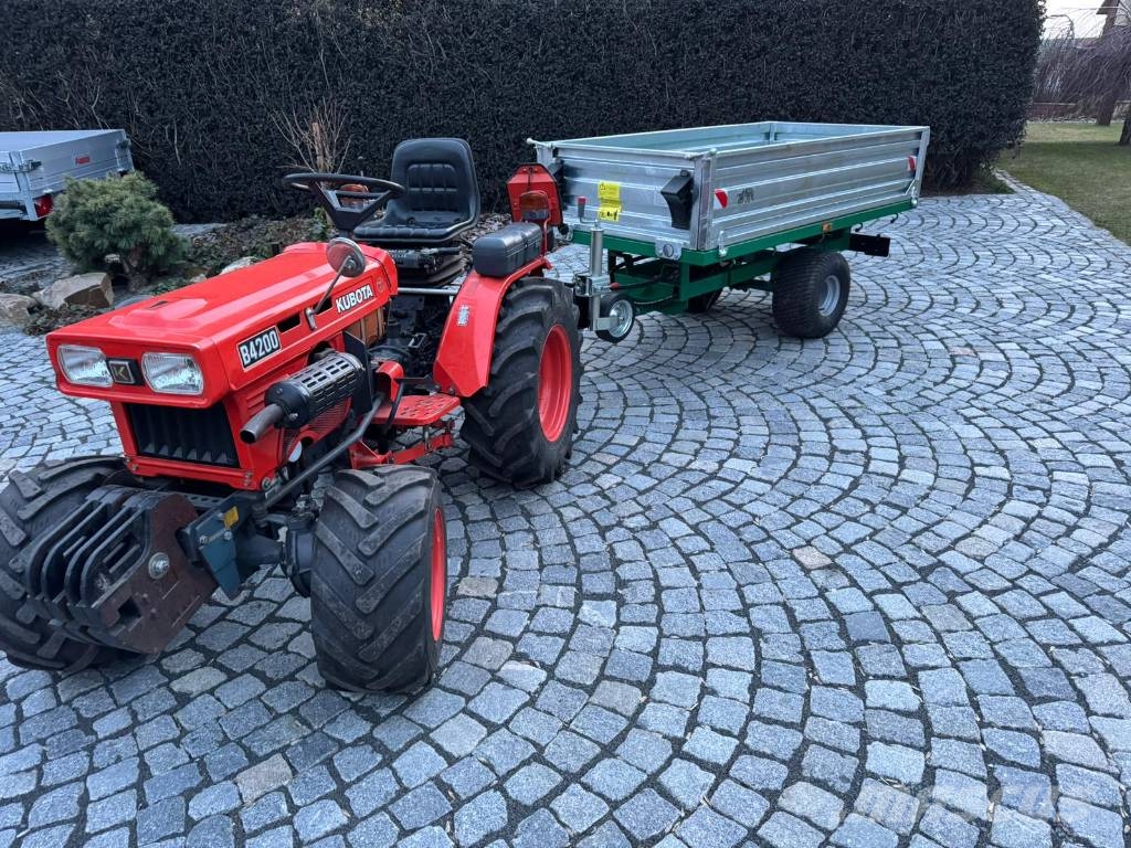 Hydraulicky sklopný vozík za malotraktor HT15 Kiper prikolice