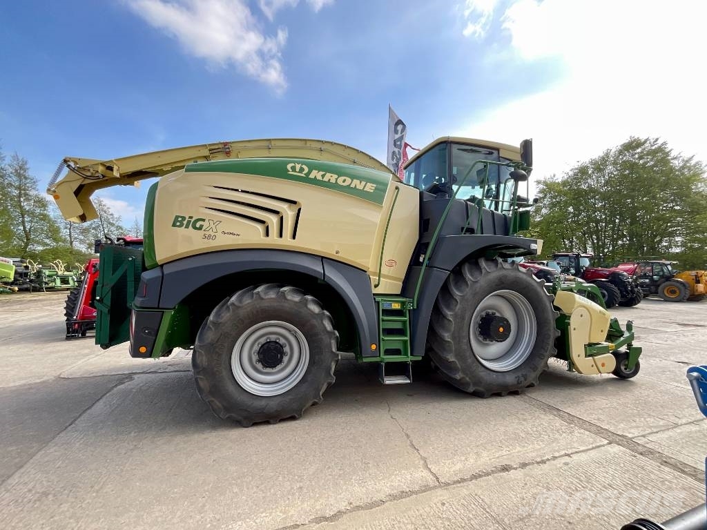 Krone Big X 580, 2020, Chipping Norton, Oxfordshire, United Krone Big X 580, 2020, Chipping Norton, Oxfordshire, United