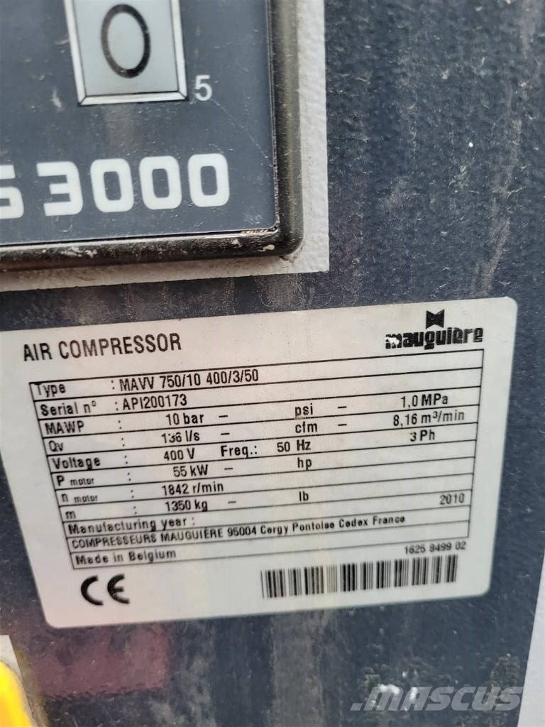 MAUGUIERE MAVV750/10 Kompressorer