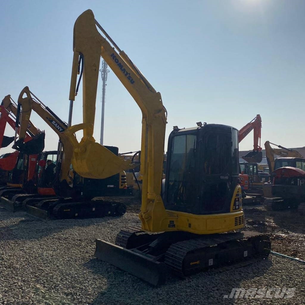 Komatsu PC 55 Excavadoras sobre orugas
