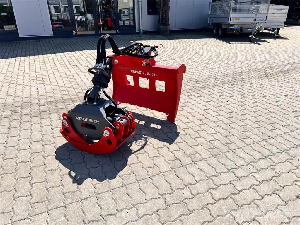 Krpan KL 1500FF mit GR 130 Greifer 기타 구성품