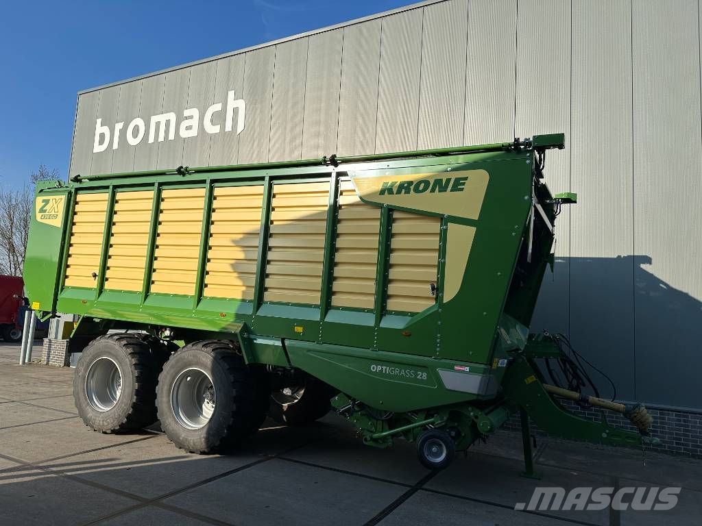 Krone ZX 430 GD Savācējpiekabes