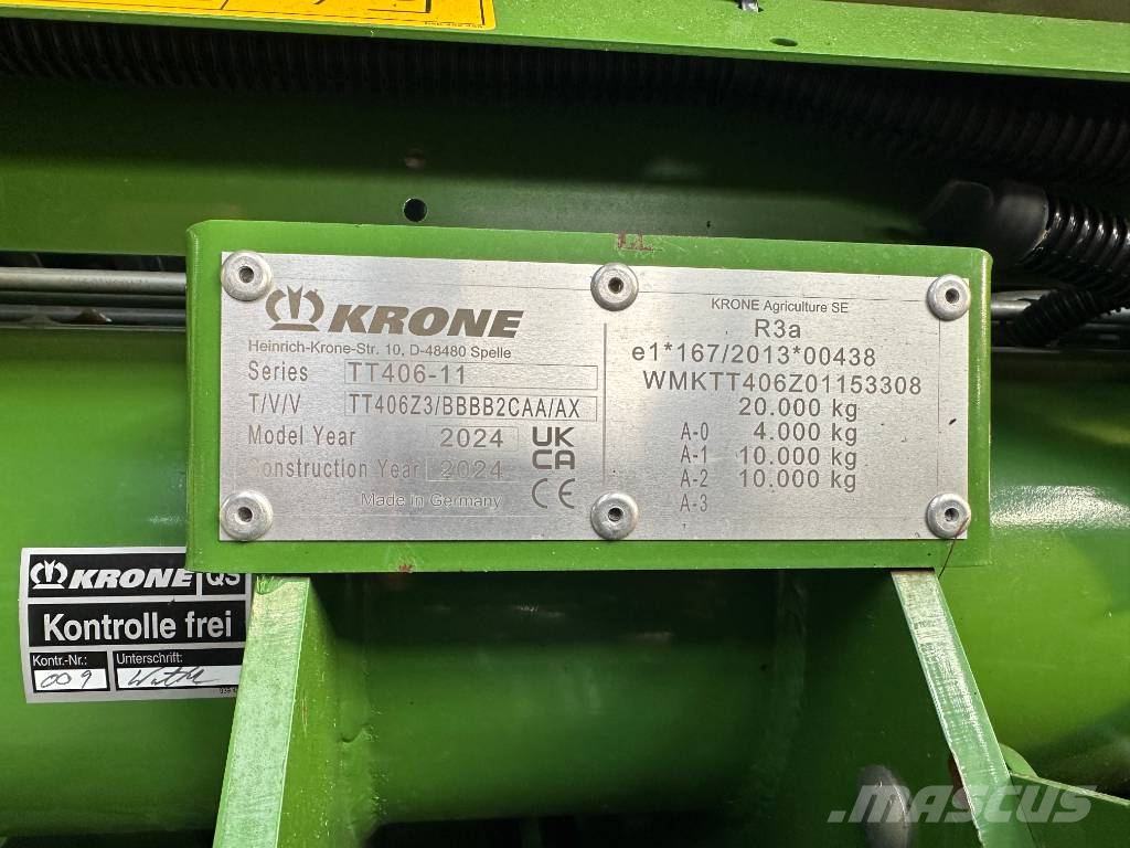 Krone ZX 430 GD Savācējpiekabes