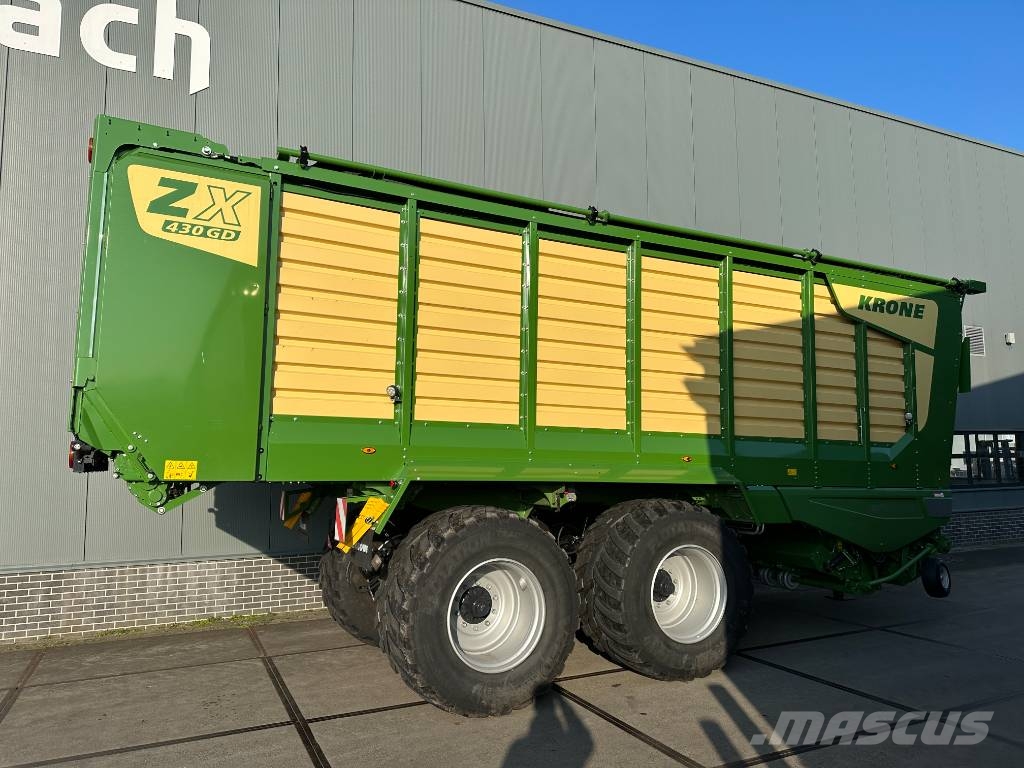 Krone ZX 430 GD Savācējpiekabes