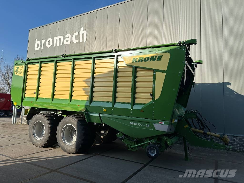 Krone ZX 430 GD Savācējpiekabes