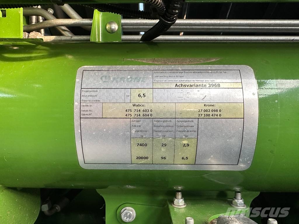 Krone ZX 430 GD Savācējpiekabes