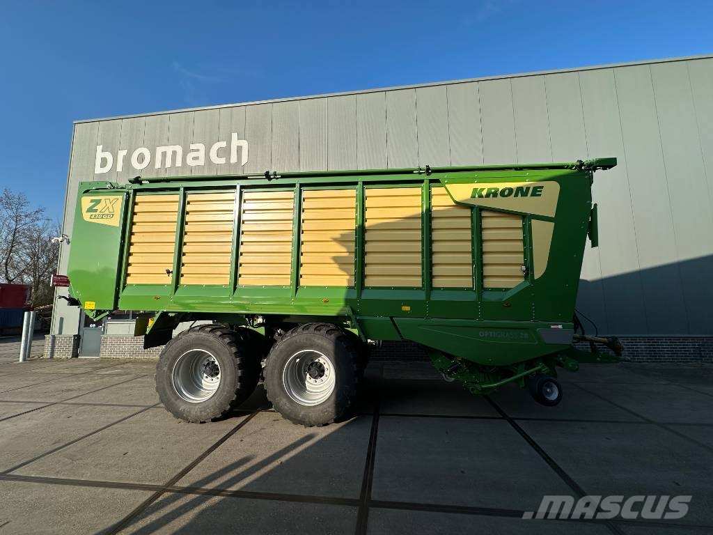 Krone ZX 430 GD Savācējpiekabes