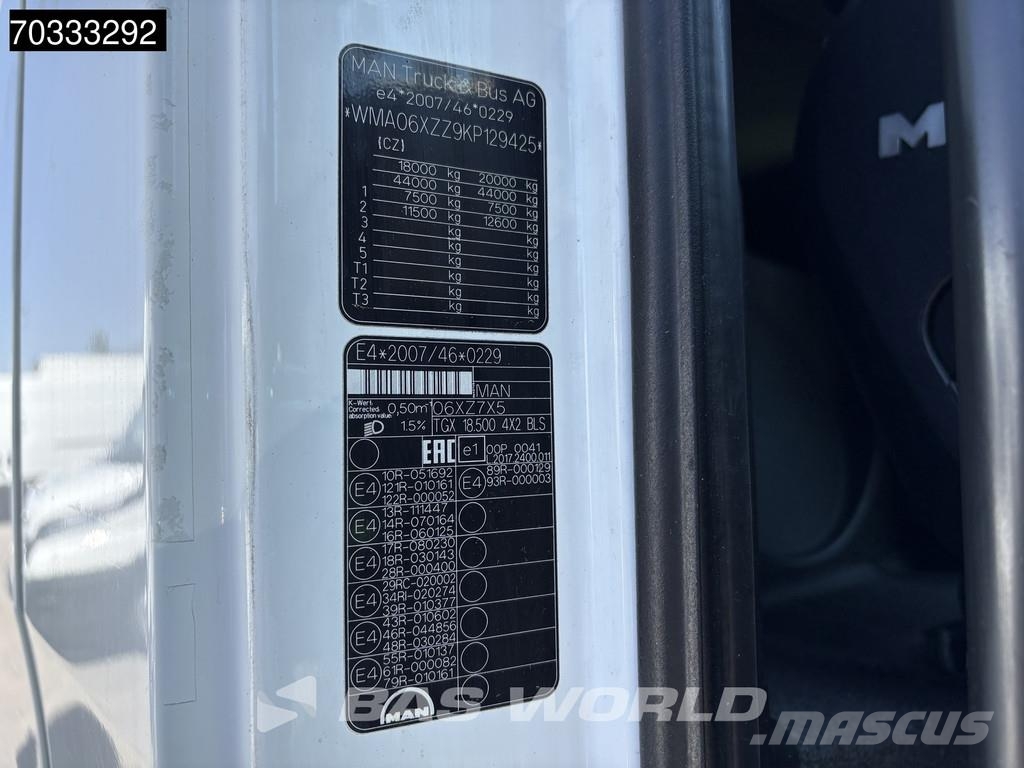 MAN TGX 18.500 4X2 XXL Retarder 2xTanks وحدات الجر