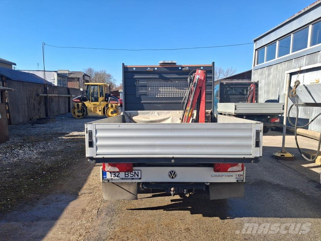 Volkswagen Crafter Crane Caja abierta/laterales abatibles