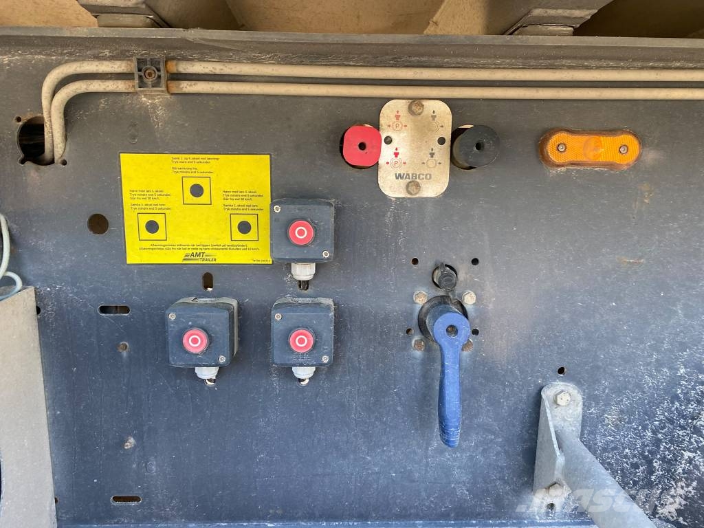 AMT 4 akslet 36 m3 tiptrailer med Ecotop Semi-trailer med tip