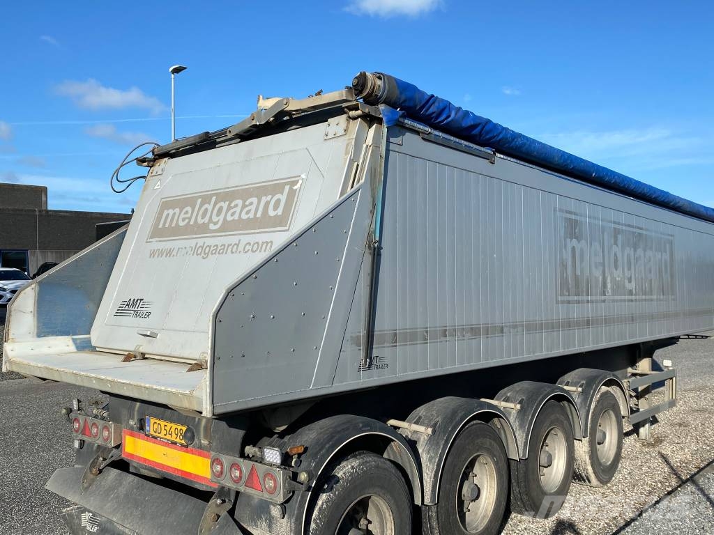 AMT 4 akslet 36 m3 tiptrailer med Ecotop Semi-trailer med tip