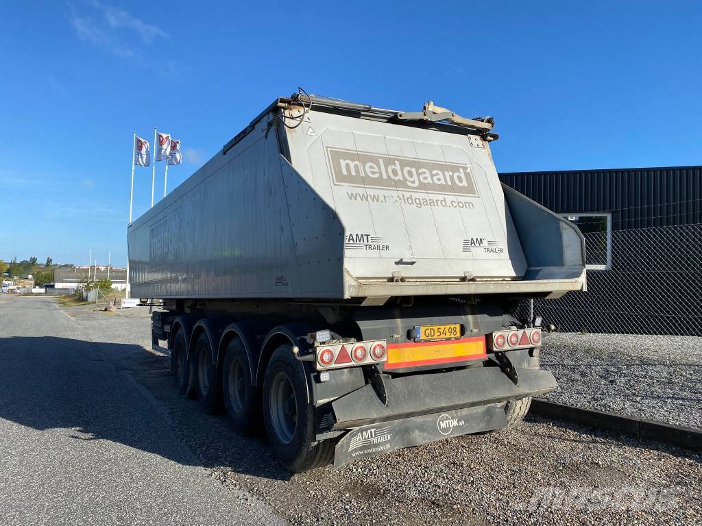 AMT 4 akslet 36 m3 tiptrailer med Ecotop Semi-trailer med tip