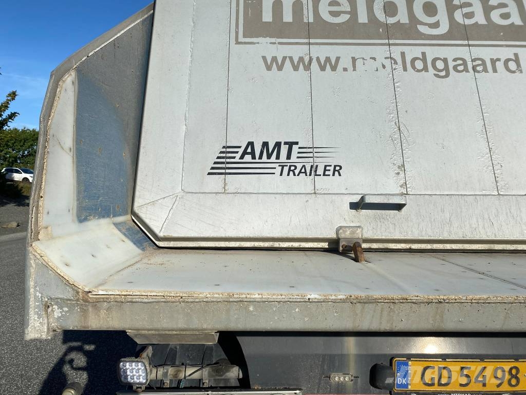 AMT 4 akslet 36 m3 tiptrailer med Ecotop Semi-trailer med tip