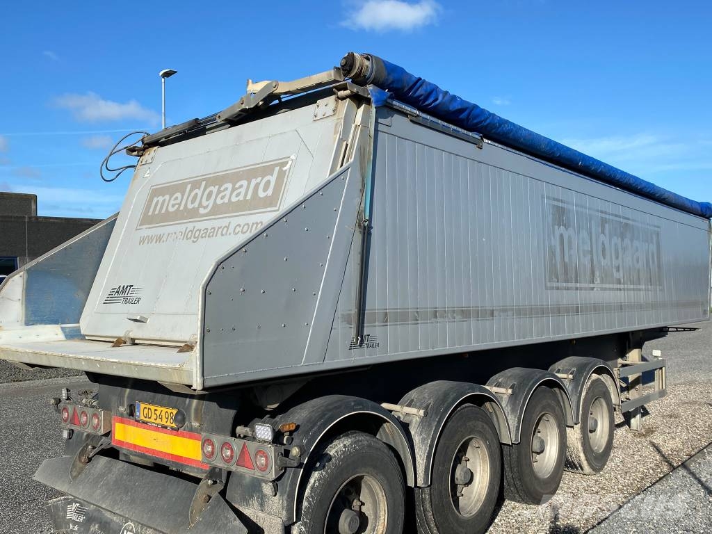 AMT 4 akslet 36 m3 tiptrailer med Ecotop Semi-trailer med tip